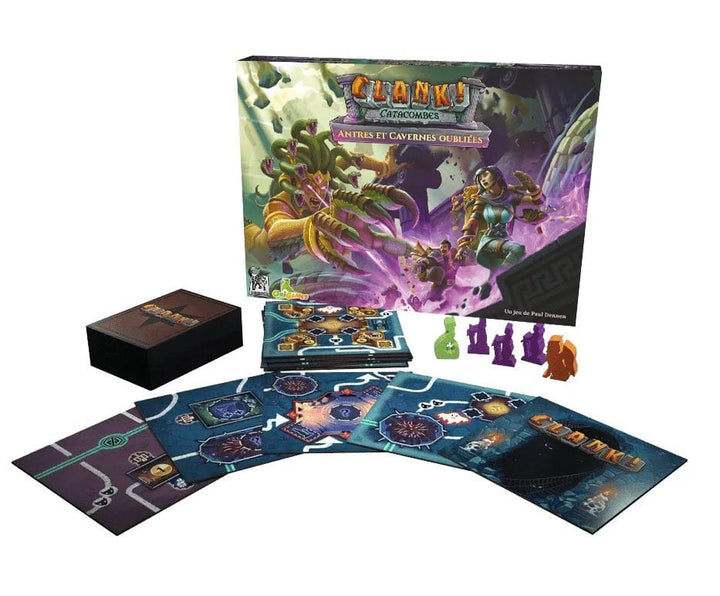 CLANK! - Catacombes - Ext. Antres et Cavernes Oubliées (FR) JEUX - Stratégie - Stratégie intermédiaire