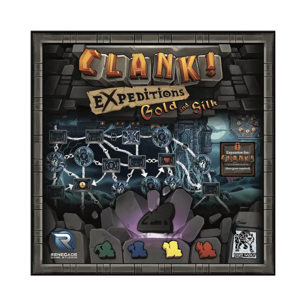 Clank! Expeditions : Gold and Silk Exp. (EN) JEUX - Stratégie - Stratégie intermédiaire