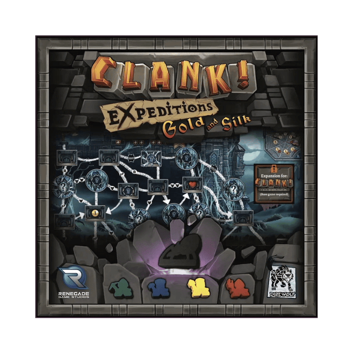 Clank! Expeditions : Gold and Silk Exp. (EN) JEUX - Stratégie - Stratégie intermédiaire