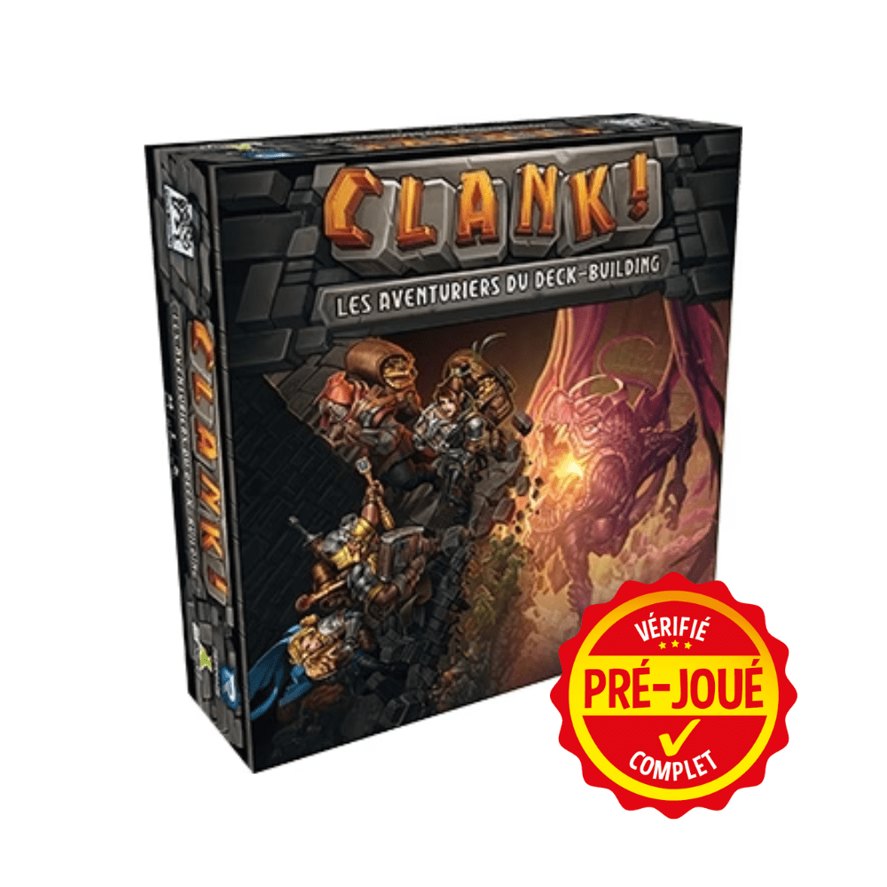 Clank! Les aventuriers du deck-building (pré-joué) (FR) BAZAR - Bazar - Stratégie
