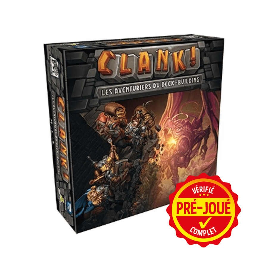 Clank! Les aventuriers du deck-building (pré-joué) (FR) BAZAR - Bazar - Stratégie
