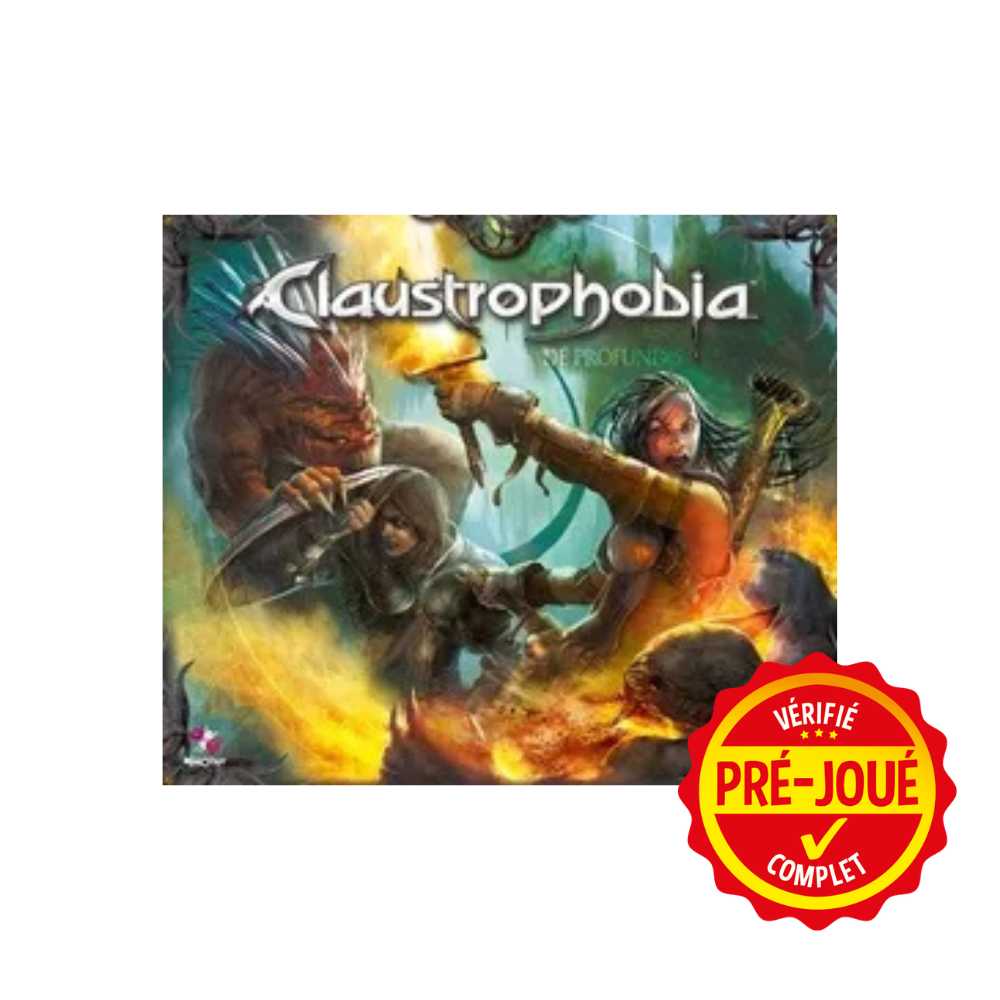 Claustrophobia : De profundis (pré-joué) (EN) BAZAR - Bazar - Stratégie