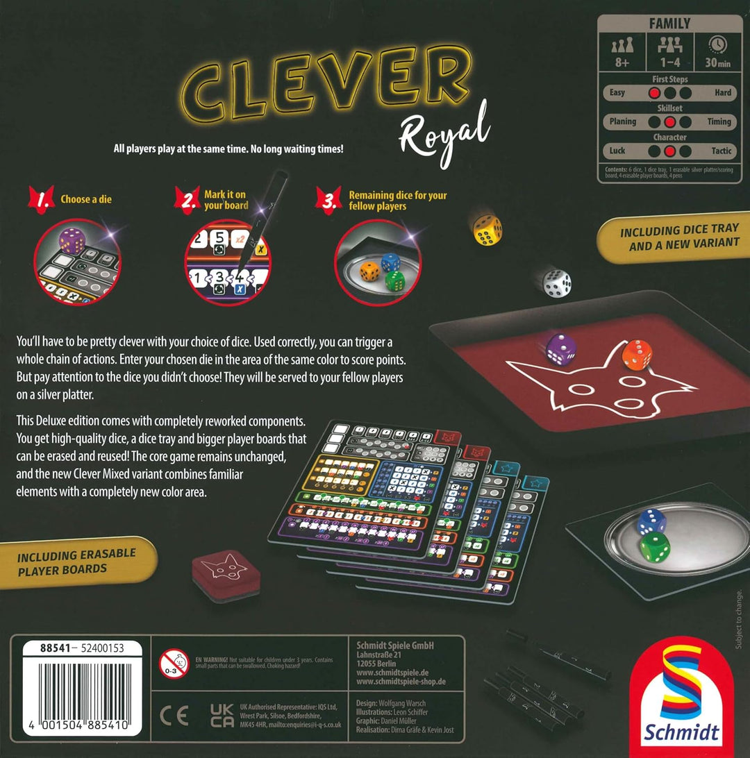 Clever Royal (EN) JEUX - Famille