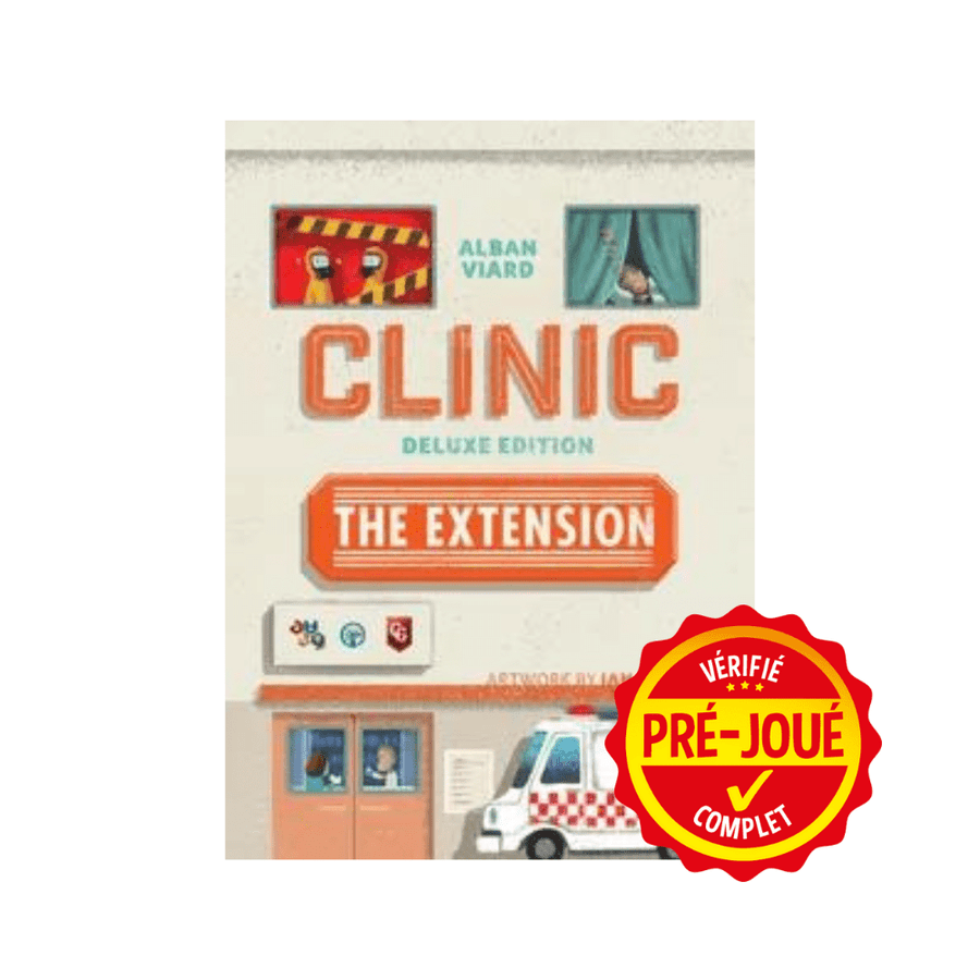 Clinic édition deluxe : The extension [pré-joué] (EN) BAZAR - Bazar - Stratégie