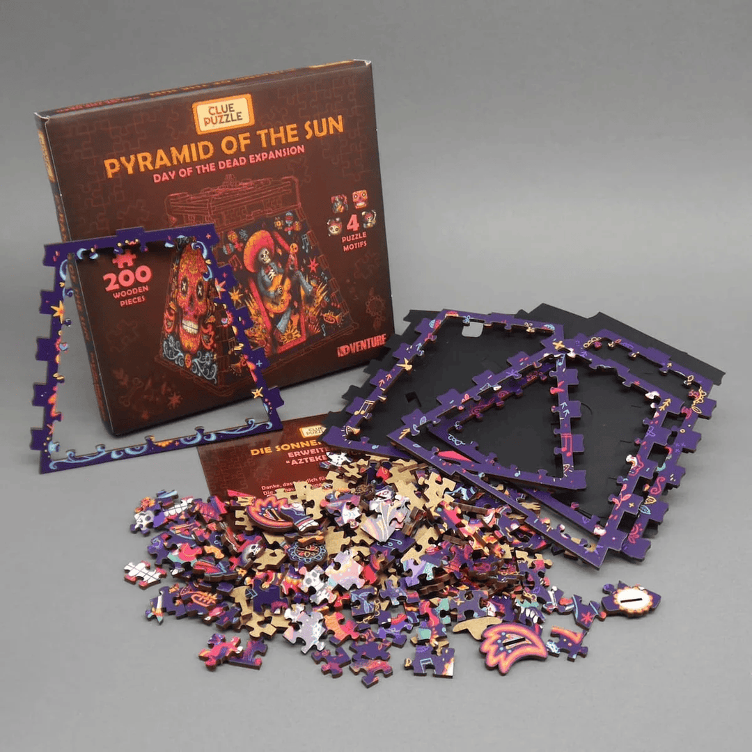 CluePuzzle / Pyramid of the Sun - ext. Day of the Dead (ML) CASSE-TÊTE - CluePuzzle