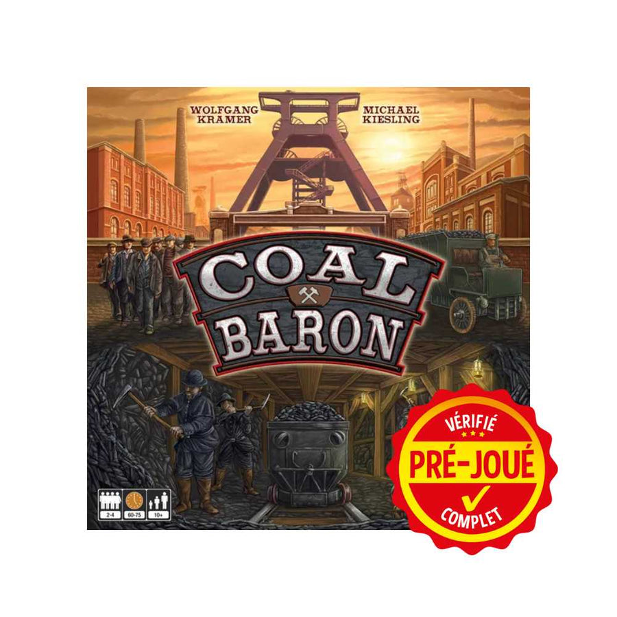 Coal Baron 1st Edition (pré-joué) (EN) BAZAR - Bazar - Stratégie