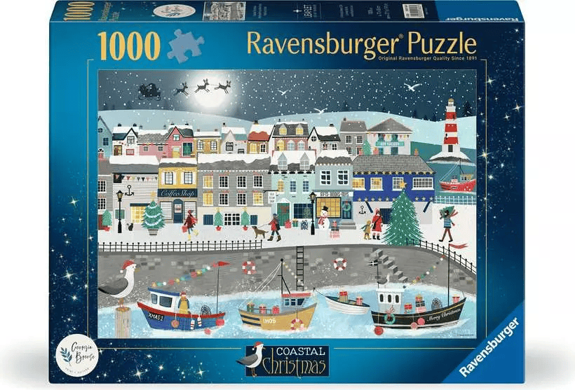 Coastal Christmas (1000 pcs) CASSE-TÊTE - 1000 morceaux