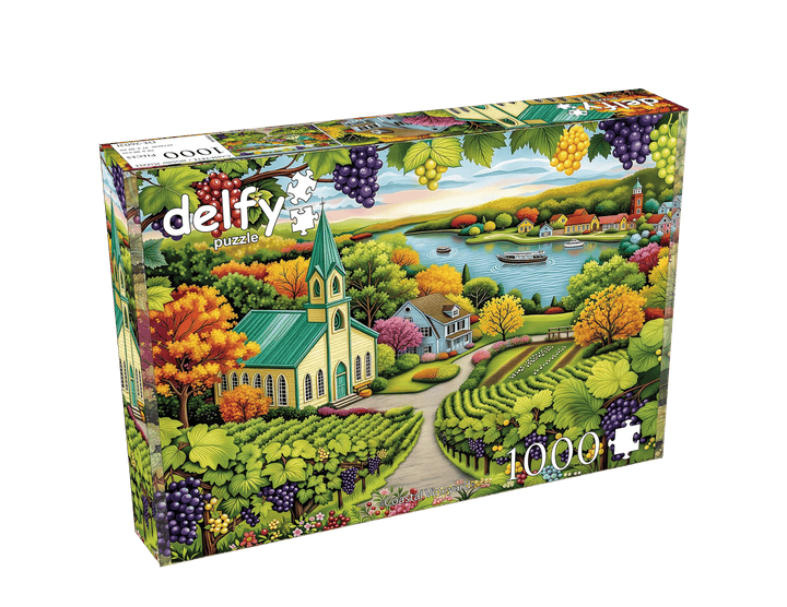 Coastal Vineyard (1000pcs) CASSE-TÊTE - 1000 morceaux