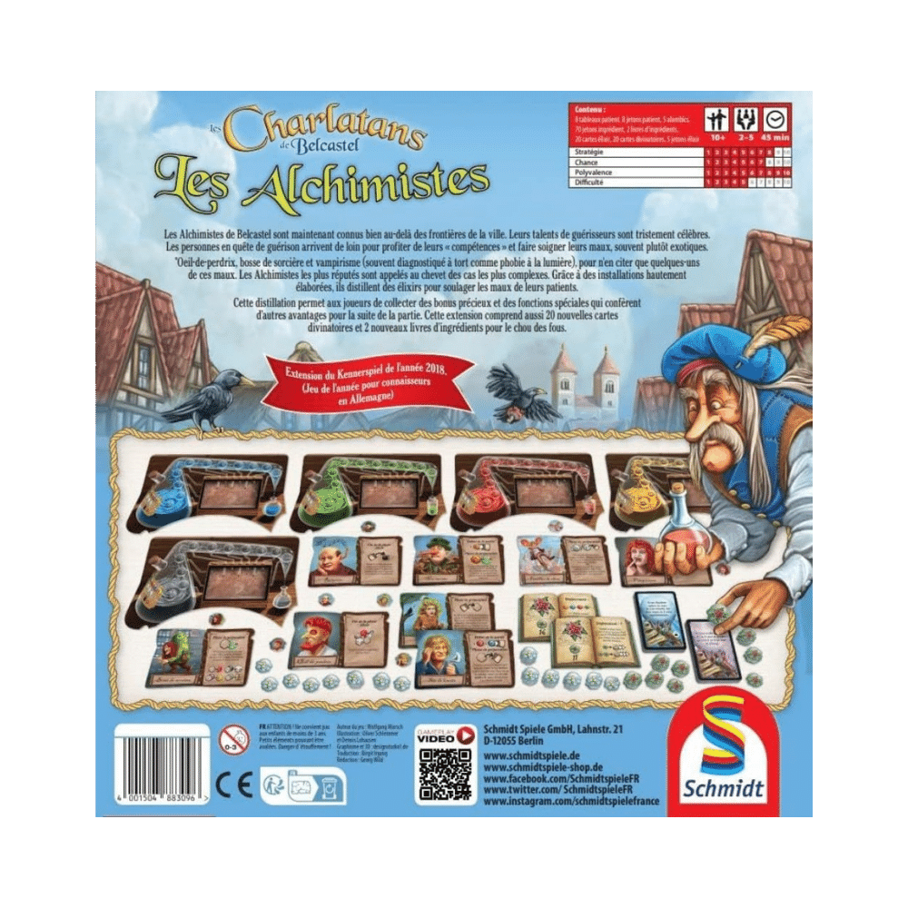 Charlatans de Belcastel - Extension Alchimistes, jeu de société - Achat en ligne