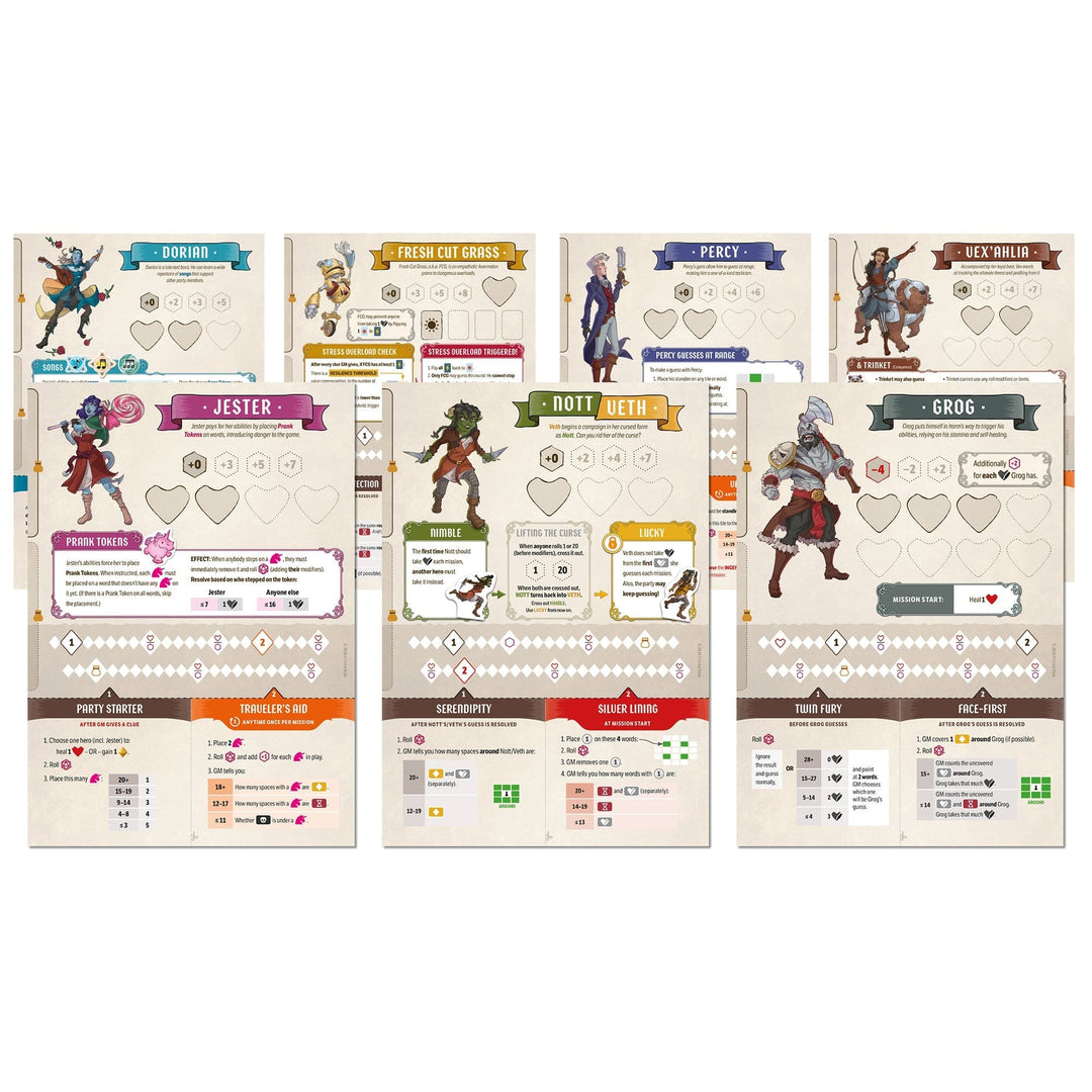 Codenames: Critical Role Adventures (EN) JEUX - Ambiance-Party