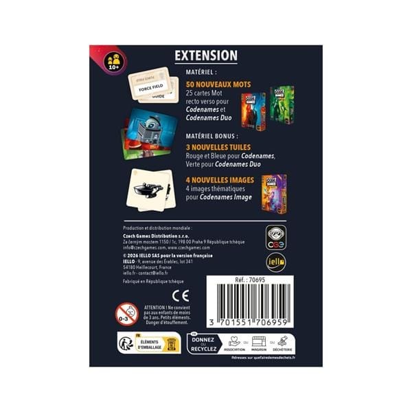 Codenames - ext. Science-Fiction (FR) JEUX - Ambiance-Party