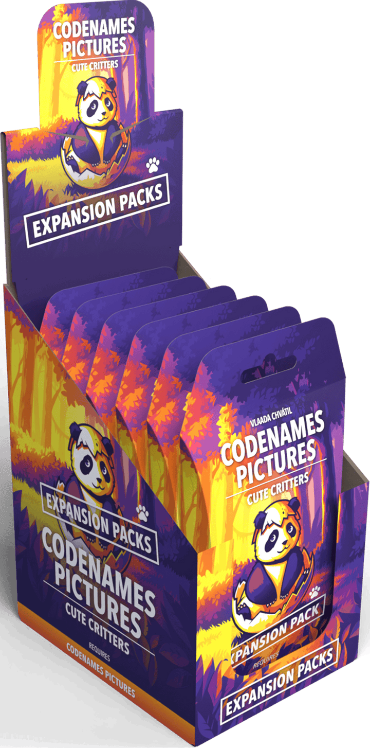 Codenames : Pictures Cute Critters Exp. (EN) JEUX - Ambiance-Party