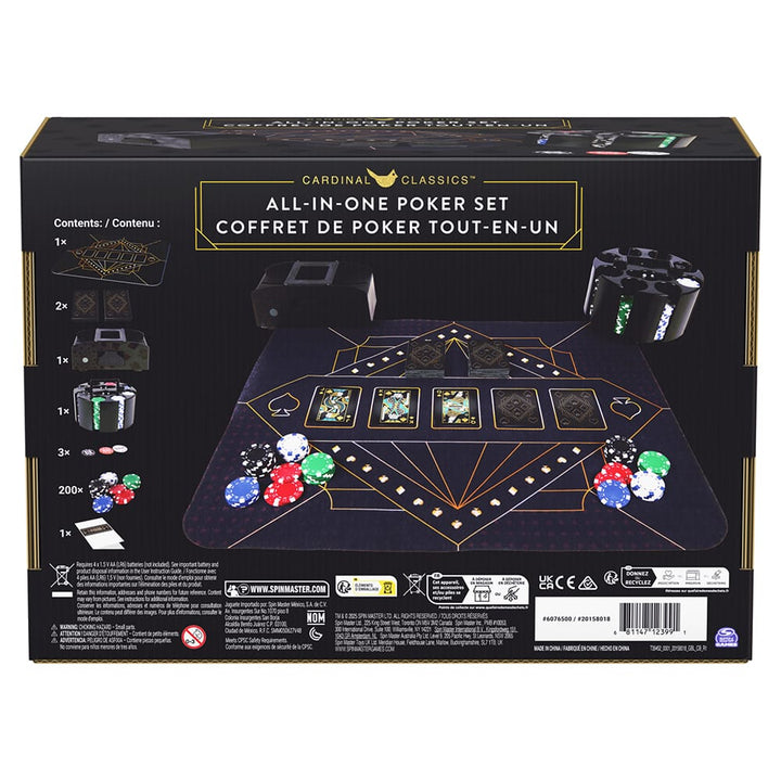 Coffret de Poker Tout-en-un (ML) JEUX - Classiques