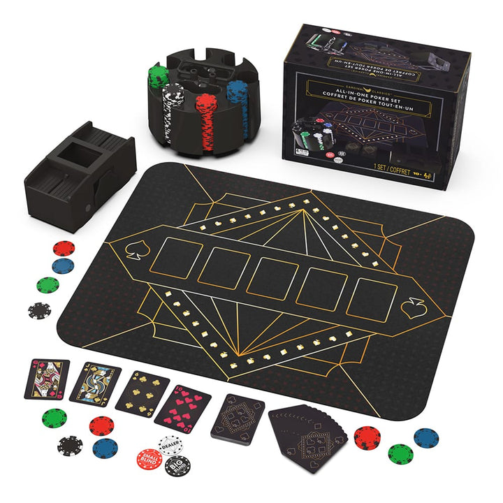 Coffret de Poker Tout-en-un (ML) JEUX - Classiques