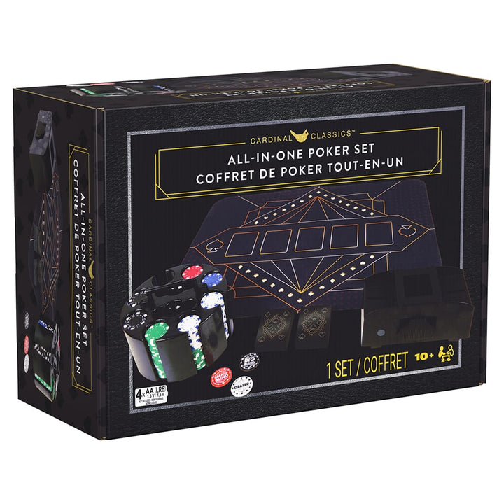 Coffret de Poker Tout-en-un (ML) JEUX - Classiques