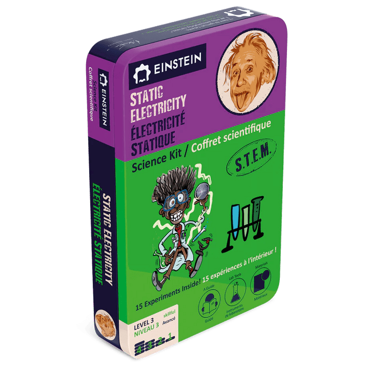 Coffret Scientifique Einstein - Électricité Statique (ML) PASSE-TEMPS - Science
