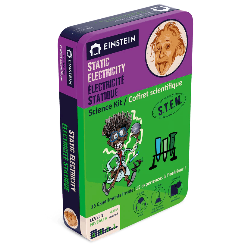 Coffret Scientifique Einstein - Électricité Statique (ML) PASSE-TEMPS - Science