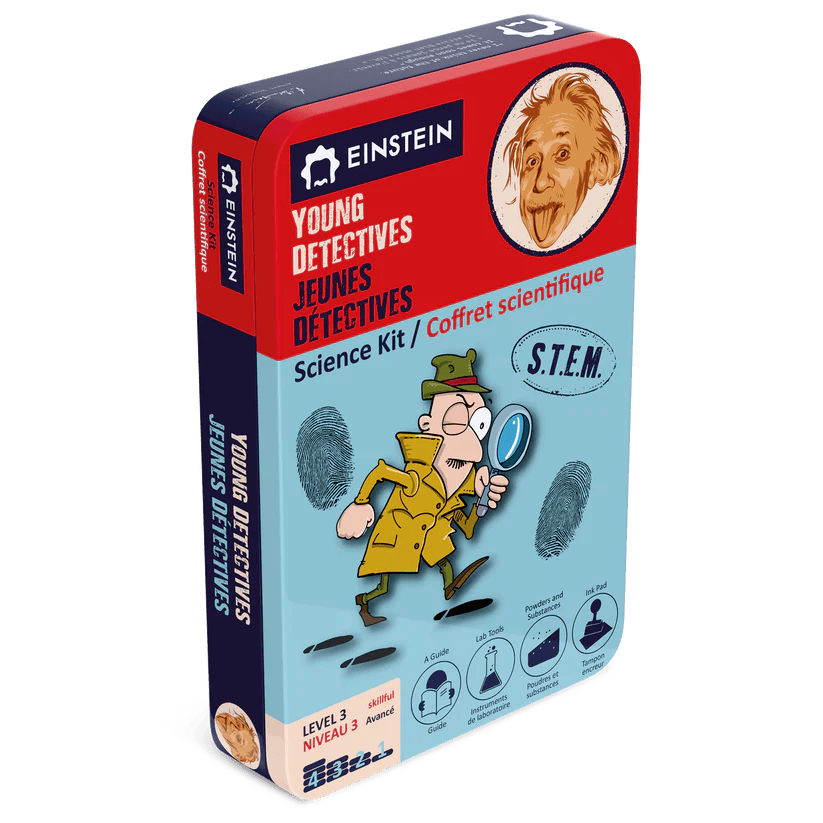 Coffret Scientifique Einstein - Jeunes détectives (ML) PASSE-TEMPS - Science