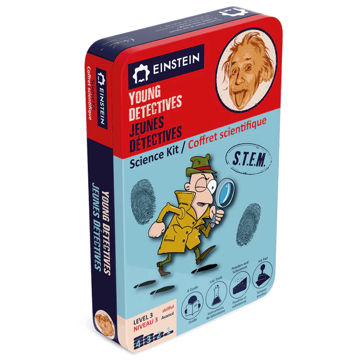 Coffret Scientifique Einstein - Jeunes détectives (ML) PASSE-TEMPS - Science