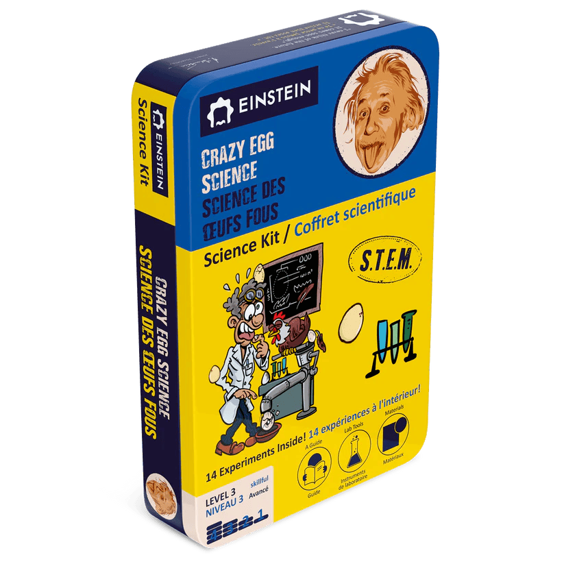 Coffret Scientifique Einstein - Science des Œufs (ML) PASSE-TEMPS - Science