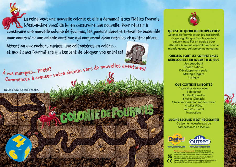 Colonie de Fourmis (FR) JEUX - Enfants - Enfants 5 ans +
