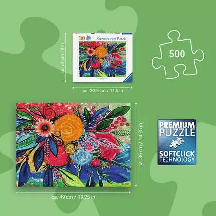 Color Burst (Puzzle 500 pcs) CASSE-TÊTE - 400 - 550 morceaux