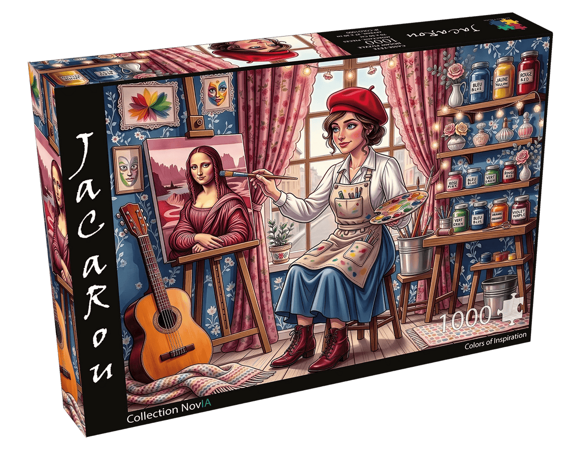 Colors of Inspiration (1000 pcs) CASSE-TÊTE - 1000 morceaux