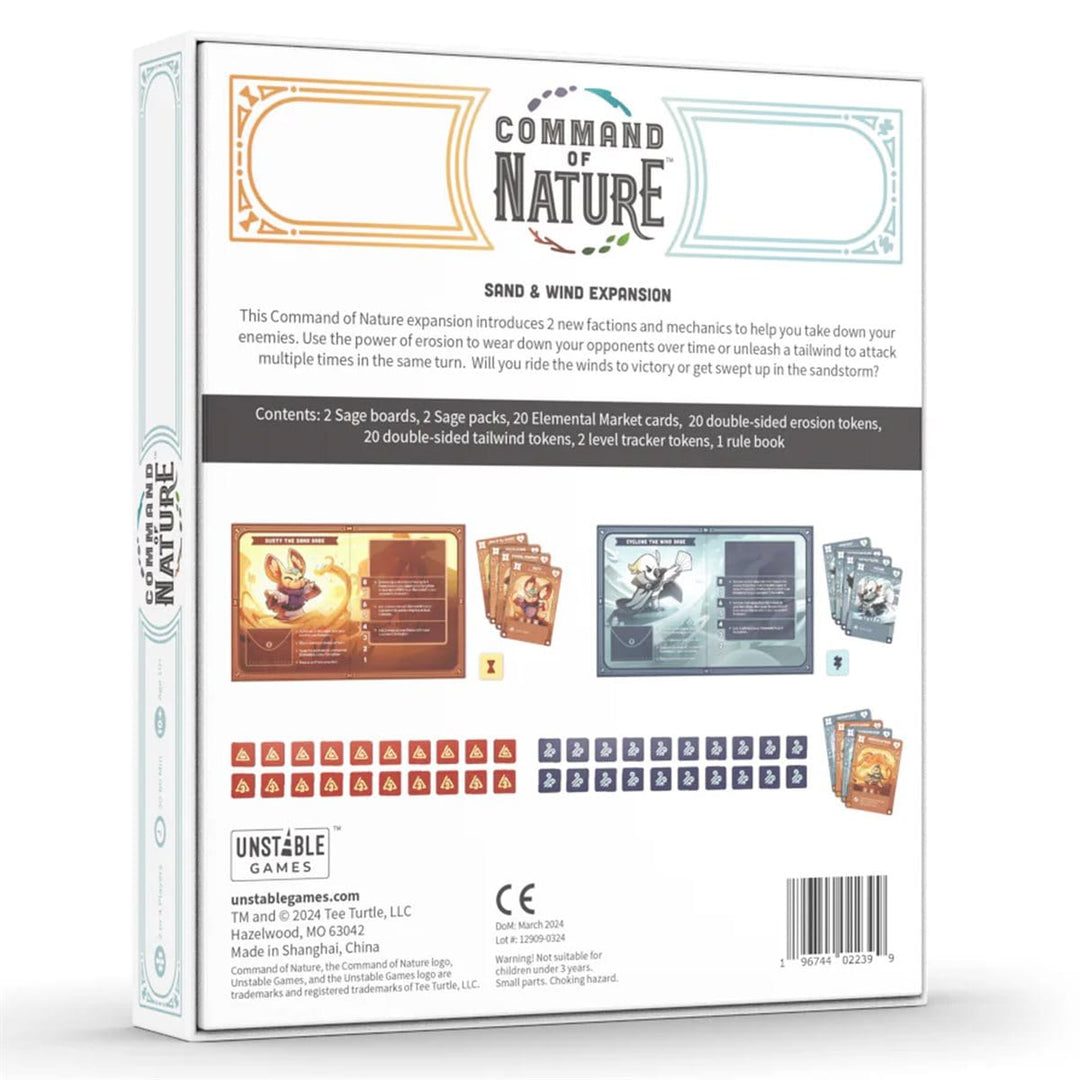 Command of Nature Sand &amp; Wind Expansion (EN) JEUX - Famille