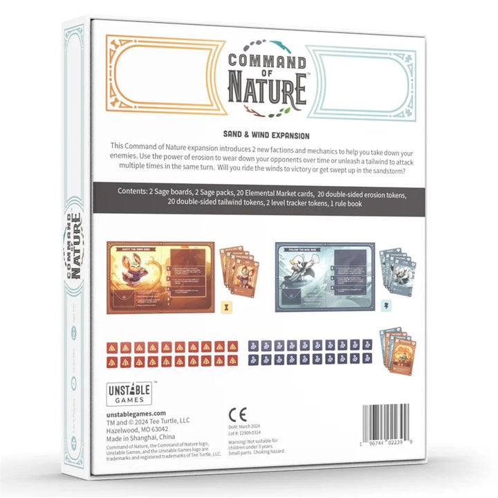 Command of Nature Sand &amp; Wind Expansion (EN) JEUX - Famille