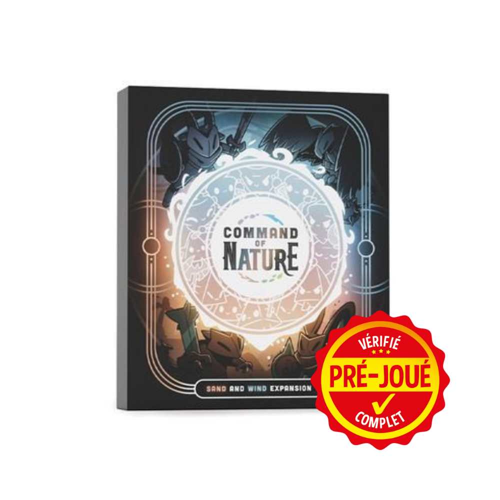 Command of Nature Sand & Wind Expansion Kickstarter edition (pré-joué)  (EN) BAZAR - Bazar - Stratégie