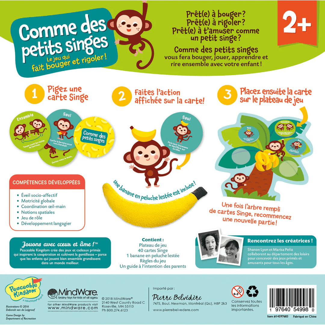 Comme des petits singes (FR) JEUX - Enfants - Enfants 2 ans +