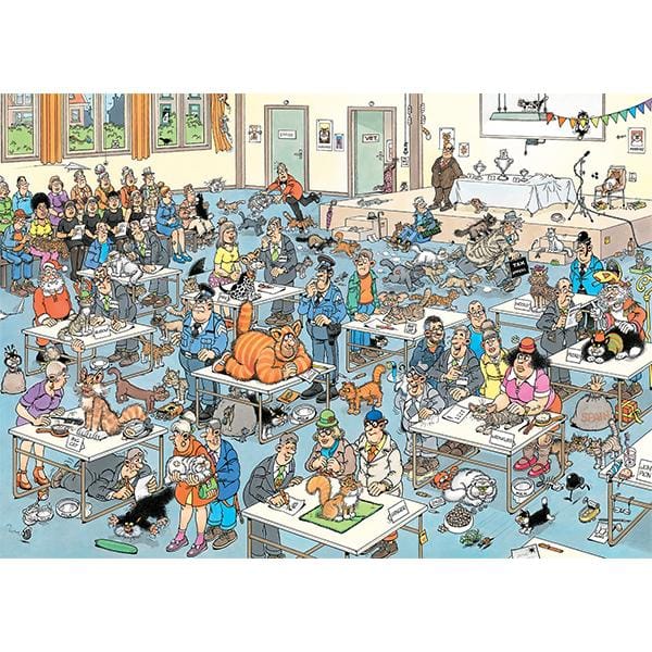 Concours de beauté félin, JvH (1000 pcs) CASSE-TÊTE - 1000 morceaux