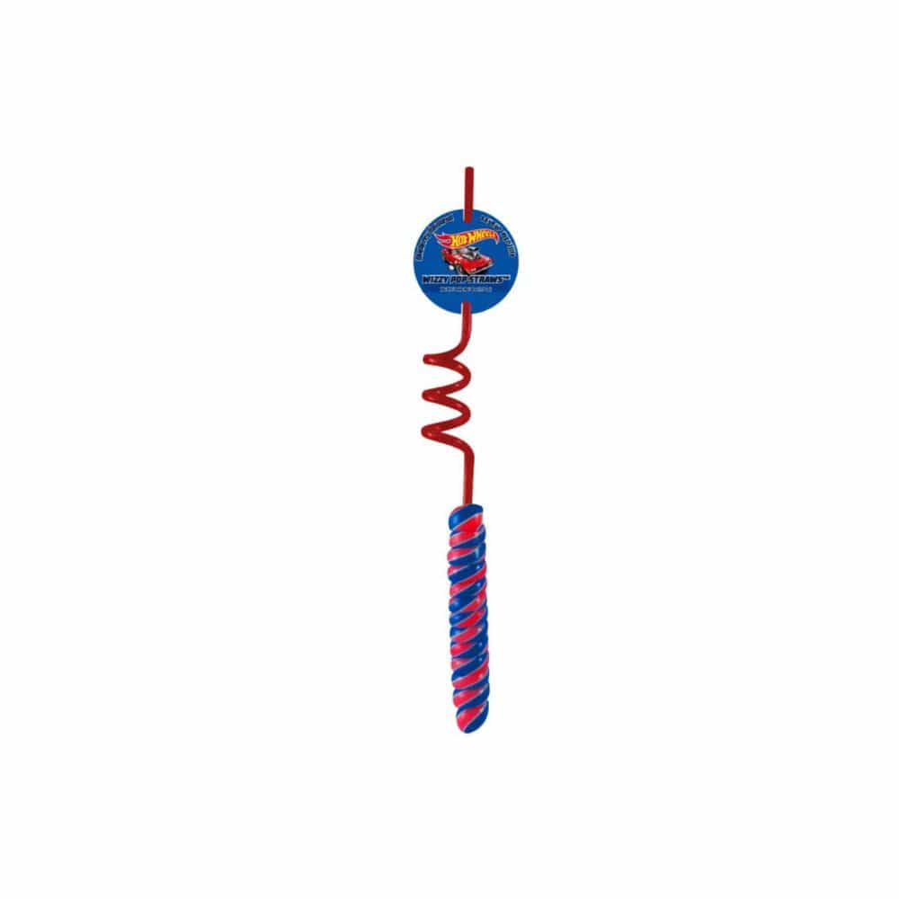 Bonbon Hot Wheel Wizzy Pop sucon avec paille 50g Confiseries