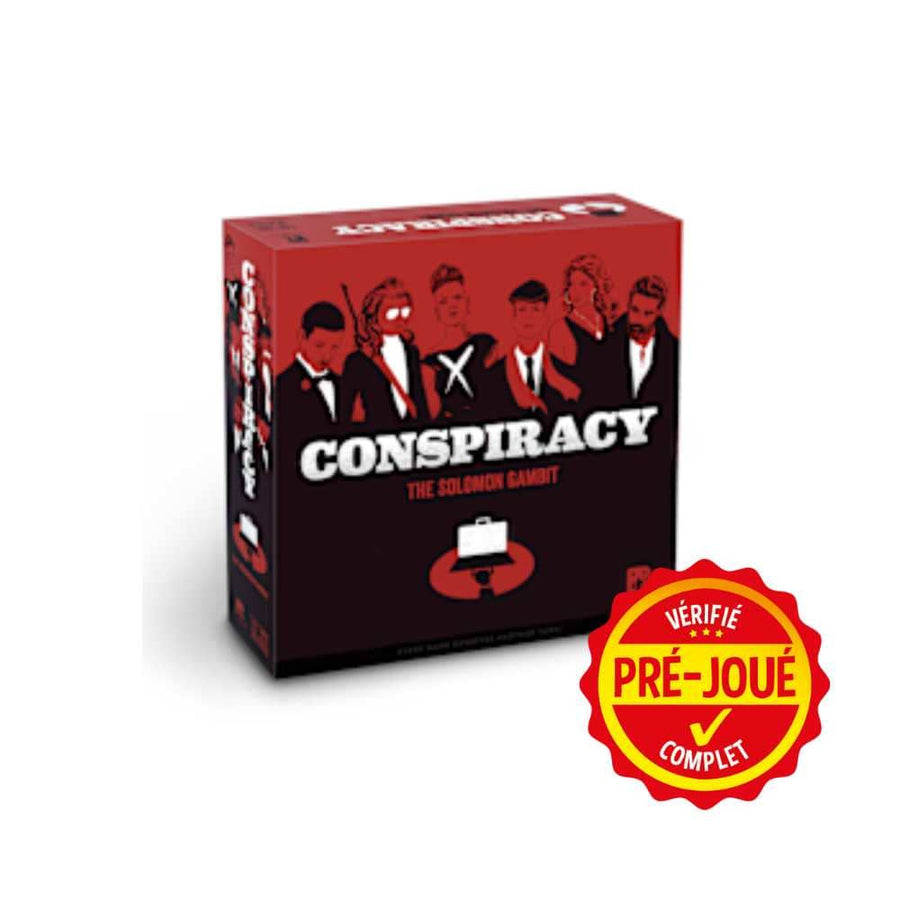 Conspiracy: The Solomon Gambit (pré-joué) (EN) BAZAR - Bazar - Stratégie