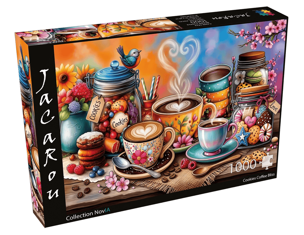 Cookies Coffee Bliss (1000 pcs) CASSE-TÊTE - 1000 morceaux