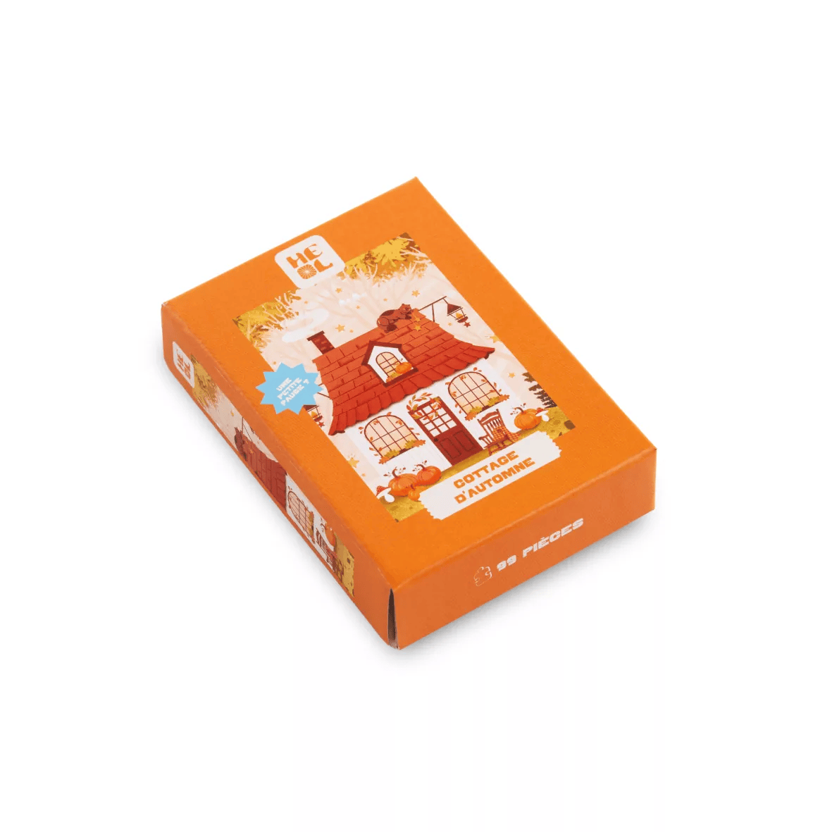 Cottage d’Automne (99 pcs MINI) CASSE-TÊTE - 50 - 99 morceaux