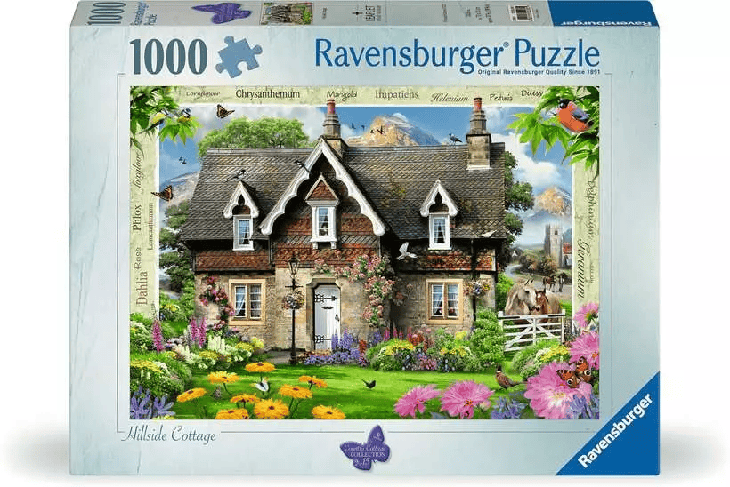 Country Cottage (1000 pcs) CASSE-TÊTE - 1000 morceaux