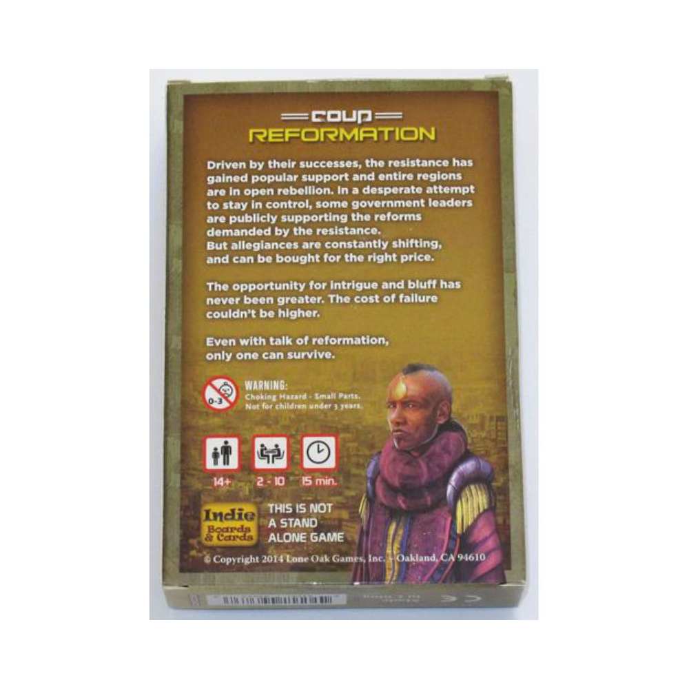 Coup: Reformation (EN) JEUX - Jeux de cartes