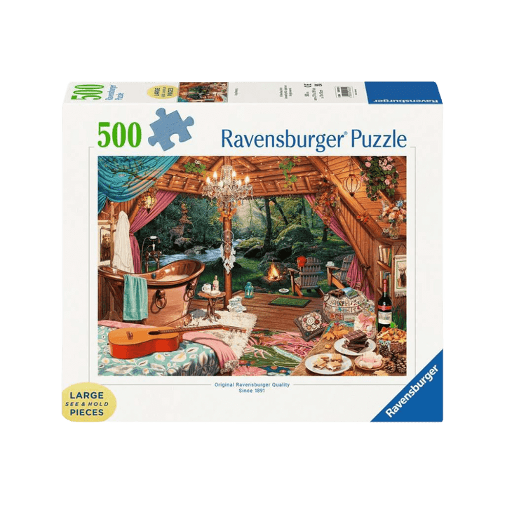 Cozy Glamping 500 pc Large Format CASSE-TÊTE - 400 - 550 morceaux