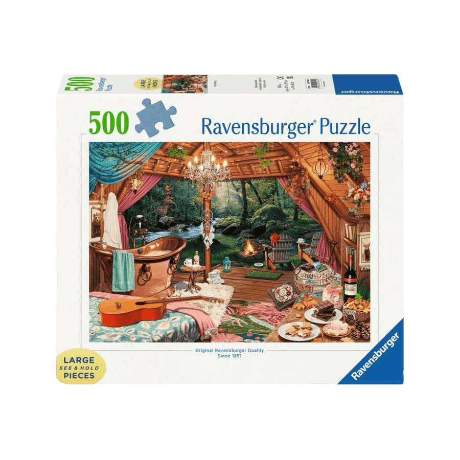 Cozy Glamping 500 pc Large Format CASSE-TÊTE - 400 - 550 morceaux
