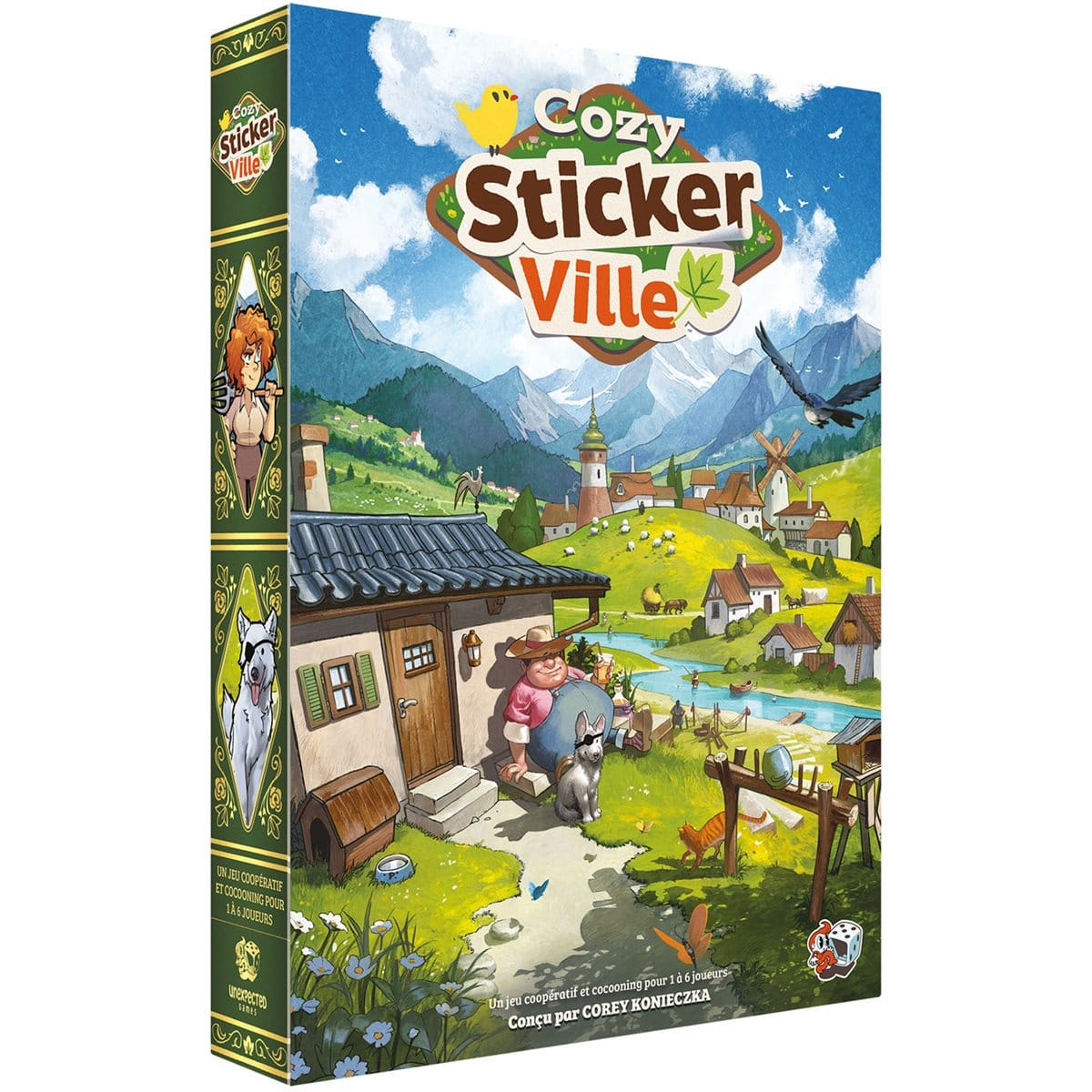 Cozy Stickerville (FR) JEUX - Famille