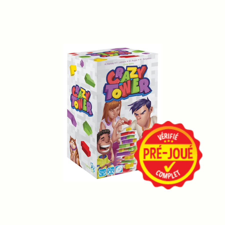 Crazy tower [pré-joué] (ML) BAZAR - Bazar - Famille