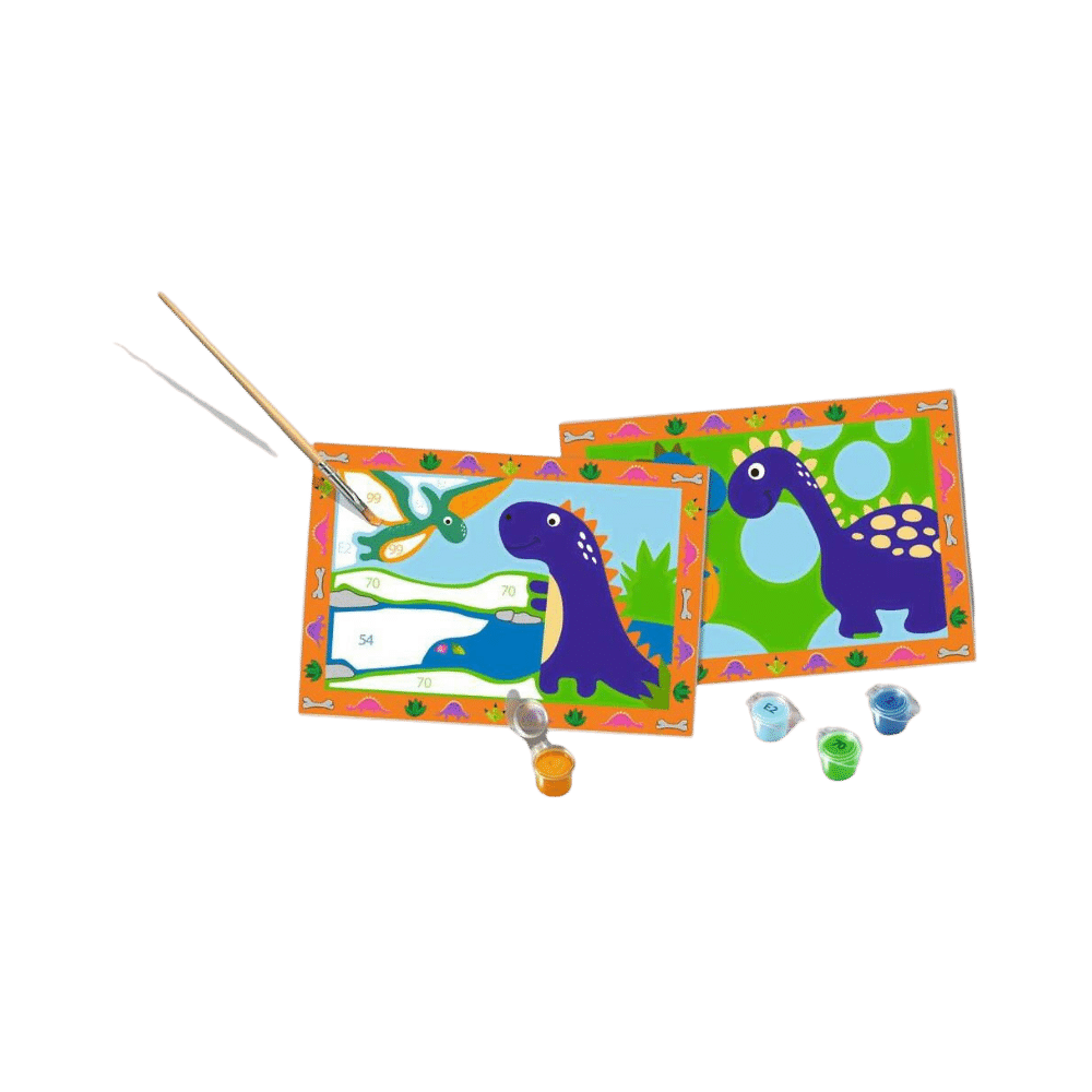 CreArt Jr: Land of the Dinosaurs (2 images) PASSE-TEMPS - Peinture à numéro