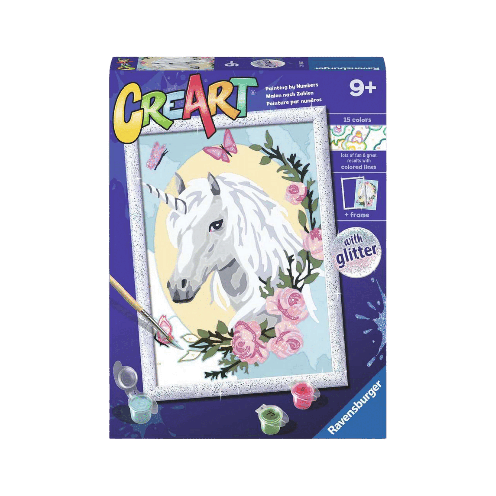 CreArt Jr: Magical Unicorns (2 images) PASSE-TEMPS - Peinture à numéro