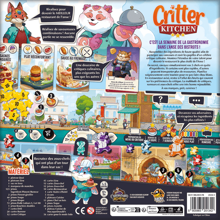 Critter Kitchen (FR) JEUX - Famille