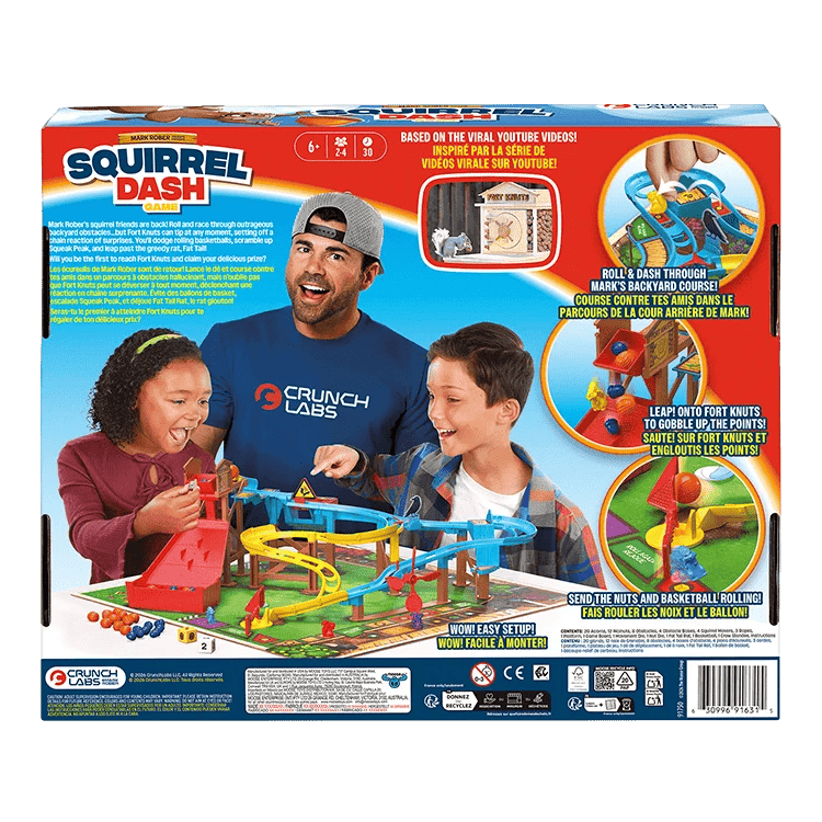 Crunchlabs Squirrel Dash Game (ML) JEUX - Enfants - Enfants 6 ans +