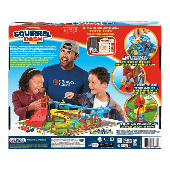 Crunchlabs Squirrel Dash Game (ML) JEUX - Enfants - Enfants 6 ans +