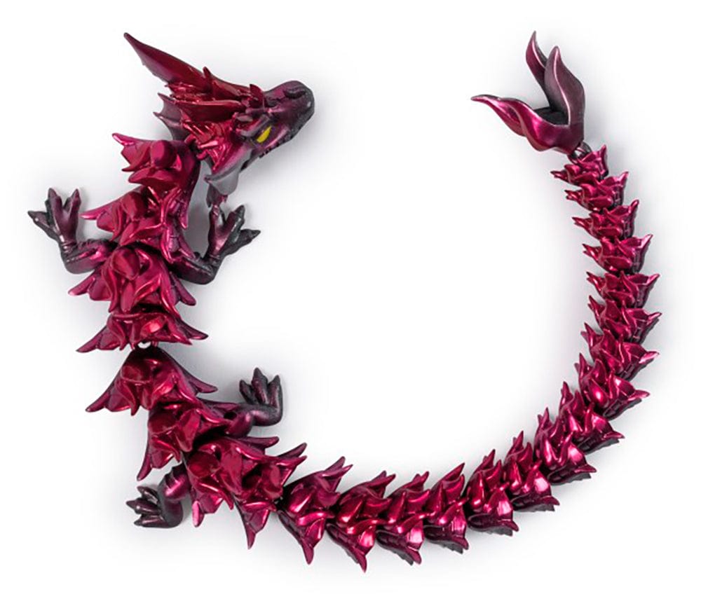Crystalinx - Figurine articulée dragon à collectionner de 32 cm, ass. PASSE-TEMPS - Jouets