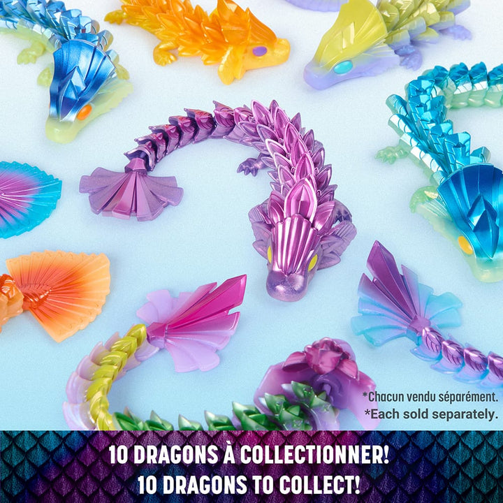 CrystaLynx - Figurine articulée dragon à collectionner de 22,8 cm (assortiment) PASSE-TEMPS - Jouets