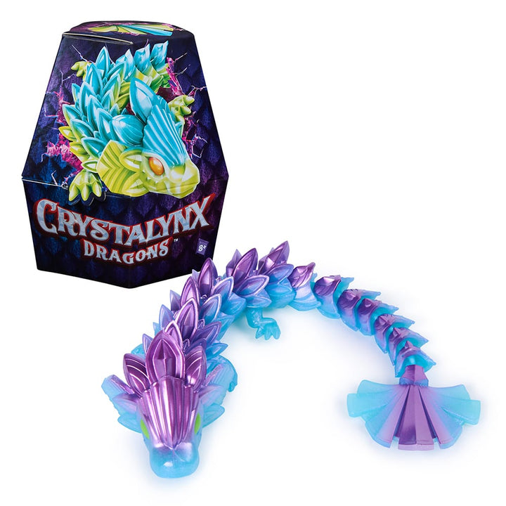 CrystaLynx - Figurine articulée dragon à collectionner de 22,8 cm (assortiment) PASSE-TEMPS - Jouets